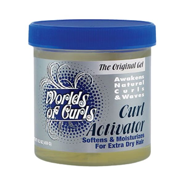 World Of Curls | Curl Activator Gel Softens & Moisture For Extra Dry Hair