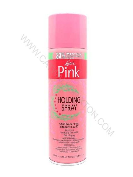 Lusters | Pink | Holding Spray (12.4oz)