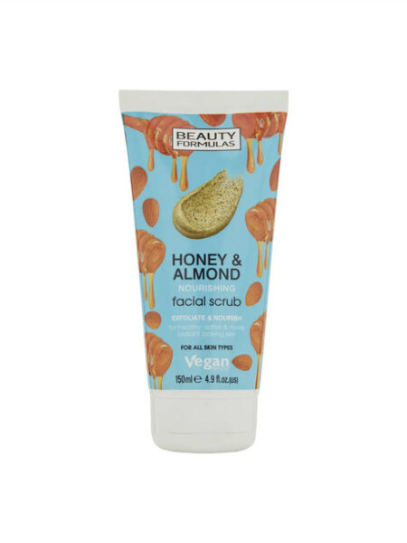 Beauty Formulas | Honey & Almond Facial Scrub (150ml)
