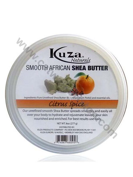 KUZA | SMOOTH AFRICAN SHEA BUTTER CITRUS SPICE 277g