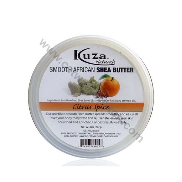 KUZA | SMOOTH AFRICAN SHEA BUTTER CITRUS SPICE 277g