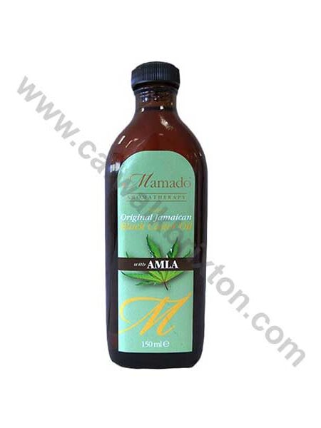 MAMADO | AROMATHERAPY | ORIGINAL JAMAICAN BLACK CASTOR OIL WITH AMLA 150ml
