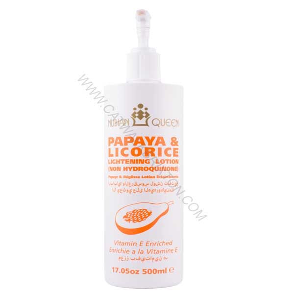 Nubian Queen | Papaya Licorice Lotion 17.5oz