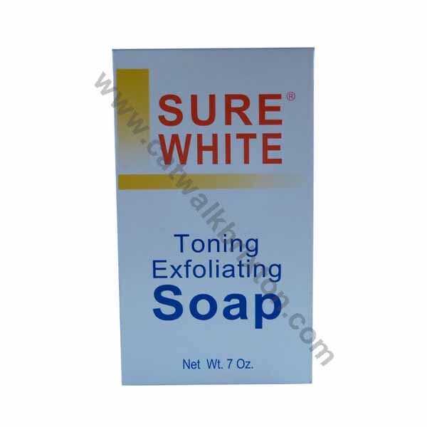 SURE WHITE | TONING EXFOLIATING SOAP 200g