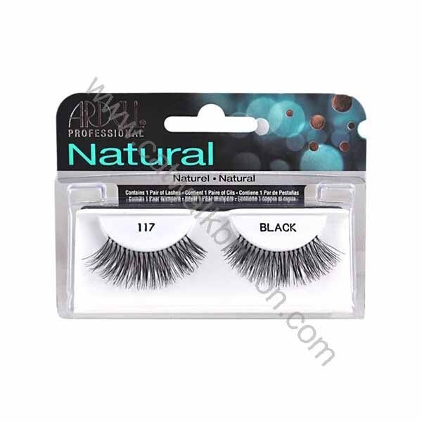 Ardell | Strip Eye Lashes | Professional Natural 108 Black Lashes