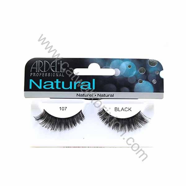 Ardell | Strip Eye Lashes | Professional Natural 107 Black Lashes