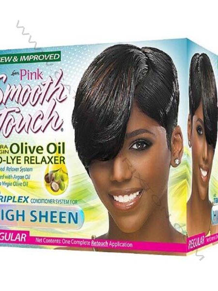 Lusters | Pink | Smooth Touch Olive Oil Relaxer Regular (1 Retouch)
