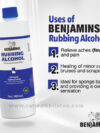 BENJAMINS | RUBBING ALCOHOL WITH ISOPROPYL