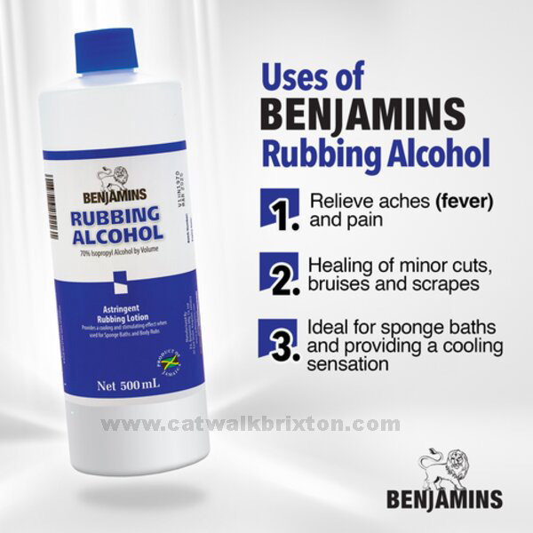BENJAMINS | RUBBING ALCOHOL WITH ISOPROPYL