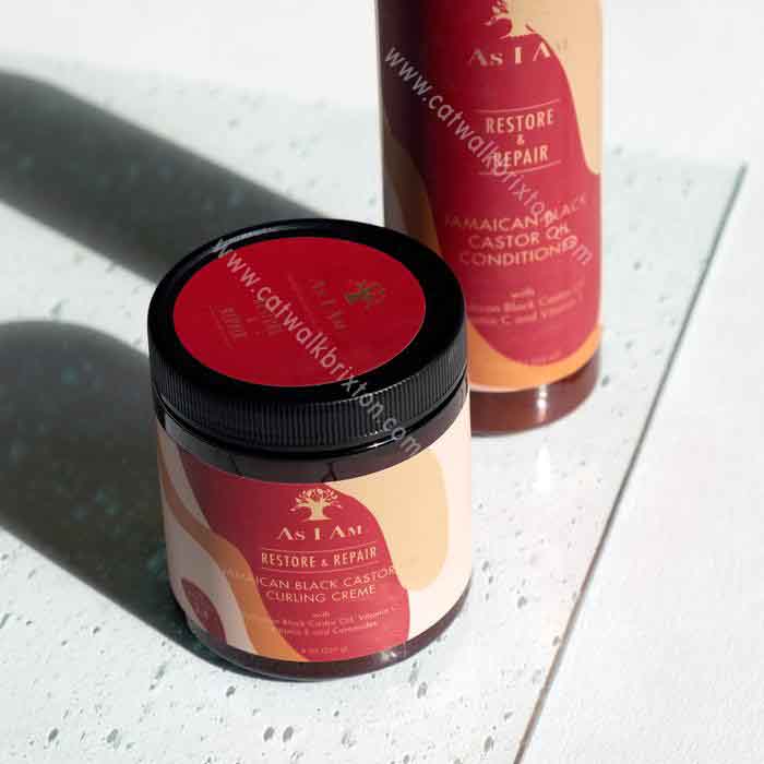 AS I AM | JAMAICAN BLACK CASTOR OIL | Curling Crème 8 OZ
