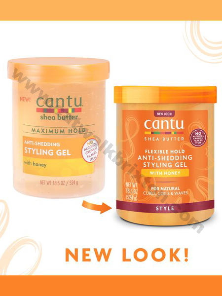 Cantu | Natural Hair | Anti-Shedding Styling Gel 18.5 oz