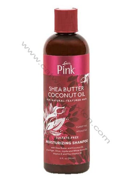 Luster's | Pink! | Shea Butter Coconut Oil | Moisturizing Shampoo (12oz)