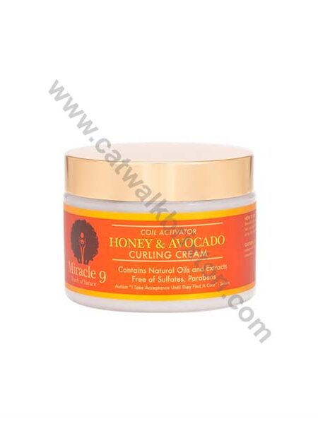 Miracle 9 | Coil Activator Honey & Avocado Curling Cream