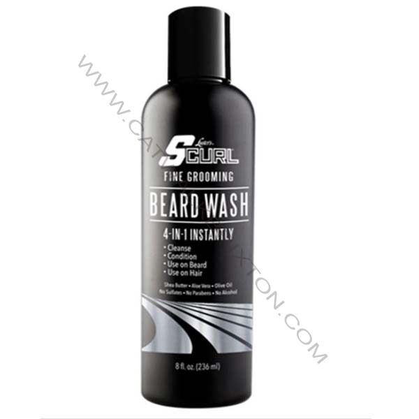 Lusters | S Curl | Fine Grooming Beard Wash (8oz)