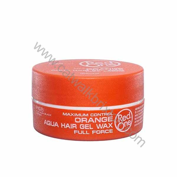 RED ONE | AQUA HAIR WAX ORANGE 150ML