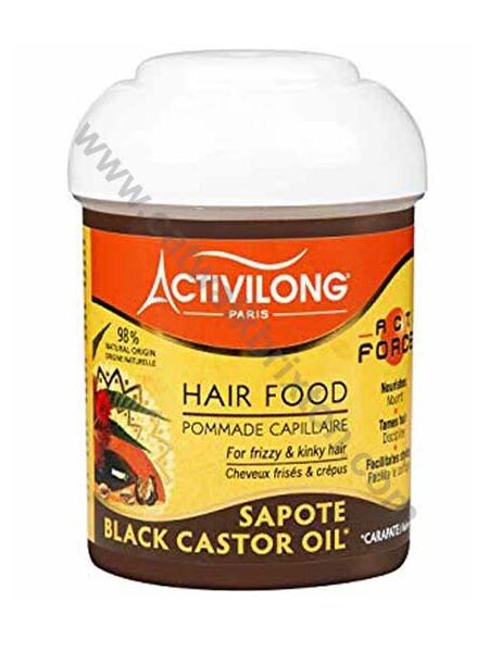 ACTIVILONG | ACTI FORCE BLACK CASTOR OIL | HAIR FOOD 125ML