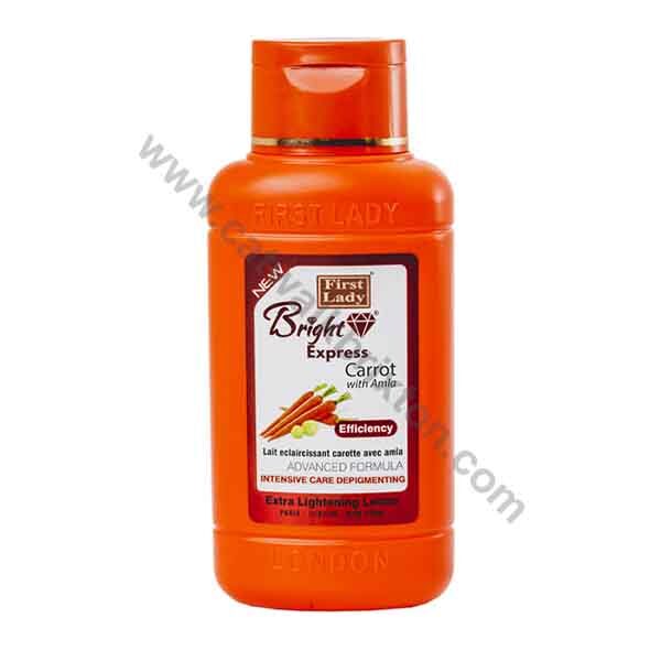 First Lady Bright Express | Carrot with Amla | Lightening Lotion 500ml