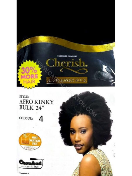 CHERISH AFRO KINKY BULK 24" (24 INCHES)