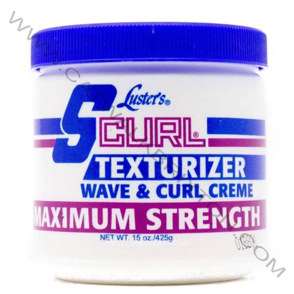 Lusters | S Curl | Texturizer Wave & Curl Creme Maximum Strength (15oz)