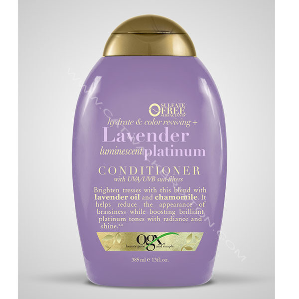OGX | Lavender Platinum | Hydrate & Color Reviving Conditioner(13oz)