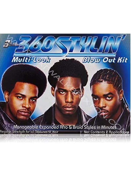 Lusters | S-Curl | 360 Stylin' Blow Out Kit (2 Applications)