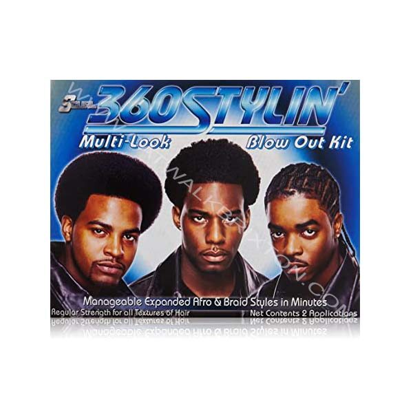 Lusters | S-Curl | 360 Stylin' Blow Out Kit (2 Applications)