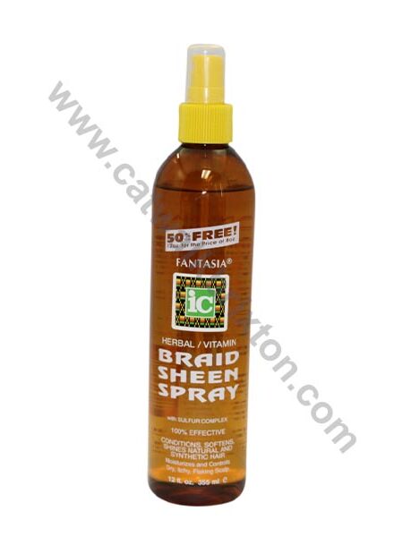 ic Fantasia | Textured Hair | BRAID SHEEN SPRAY 12 oz
