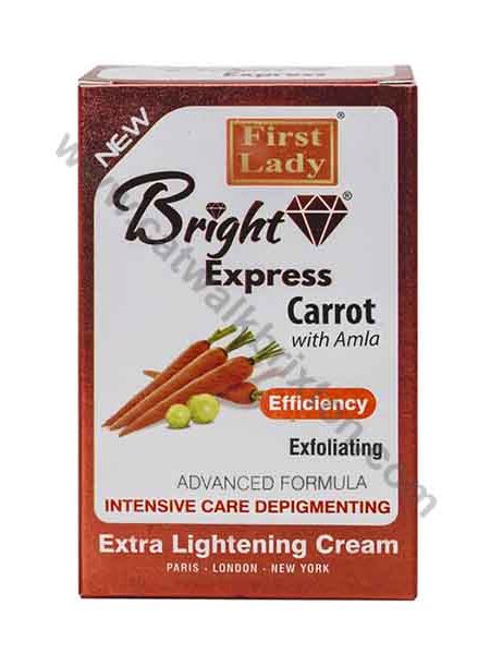 First Lady Bright Express | Carrot with Amla | Lightening Soap 200g