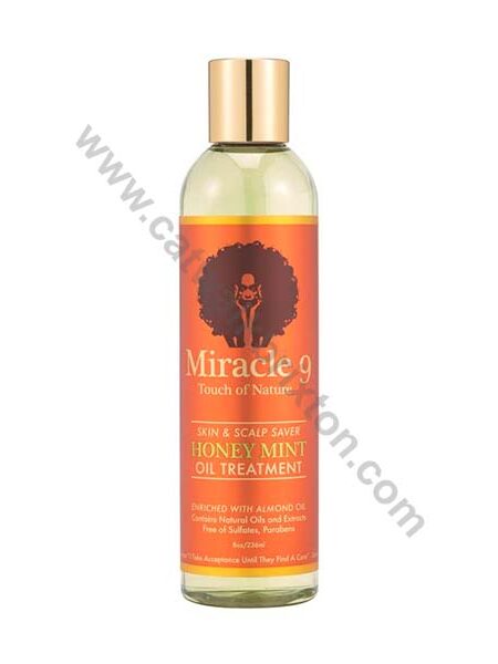 Miracle 9 | Skin & Scalp Saver Honey Mint Oil Treatment 8oz