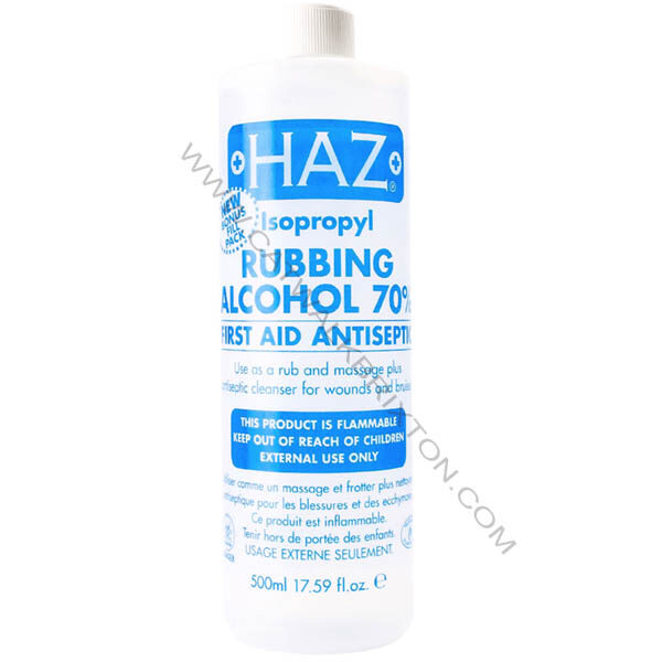 HAZ | RUBBING ALCOHOL 70% 500ML