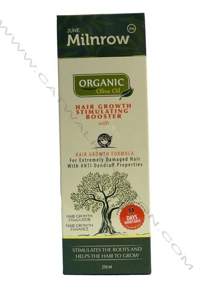June Milnrow | Organic Olive Oil Hair Growth Stimulating Booster 250ML