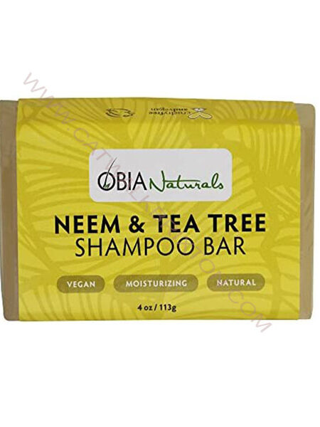 Obia Naturals | Neem & Tea Tree Shampoo Bar (4oz)