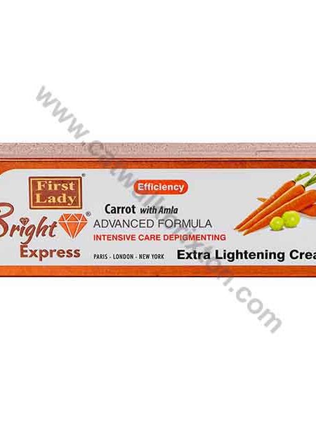 First Lady Bright Express | Carrot with Amla | Extra Lightening Cream 50g