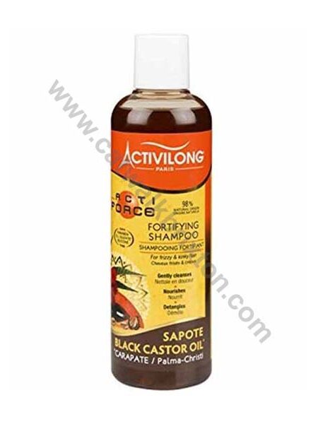 ACTIVILONG | ACTI FORCE BLACK CASTOR OIL | FORTIFYING SHAMPOO 250ML