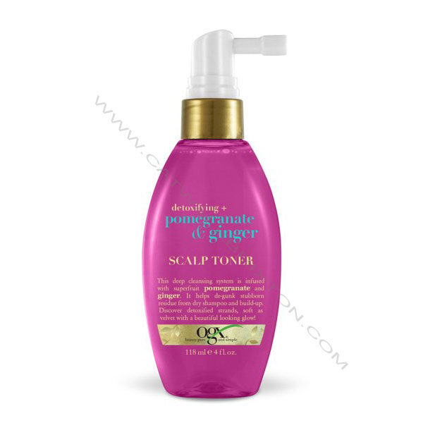 OGX | Pomegranate & Ginger | Detoxifying Scalp Toner (4oz)