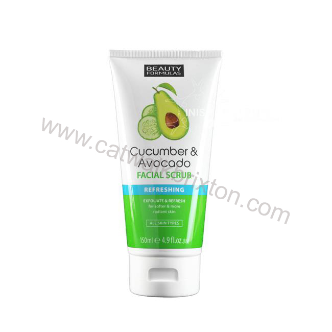 Beauty Formulas | Cucumber & Avocado Facial Scrub (150ml)