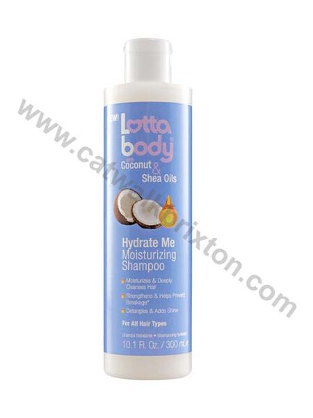 Lottabody | Coconut & Shea | HYDRATE ME MOISTURIZING SHAMPOO 10.1 oz