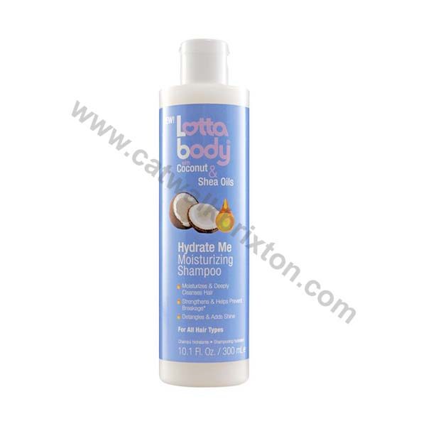 Lottabody | Coconut & Shea | HYDRATE ME MOISTURIZING SHAMPOO 10.1 oz