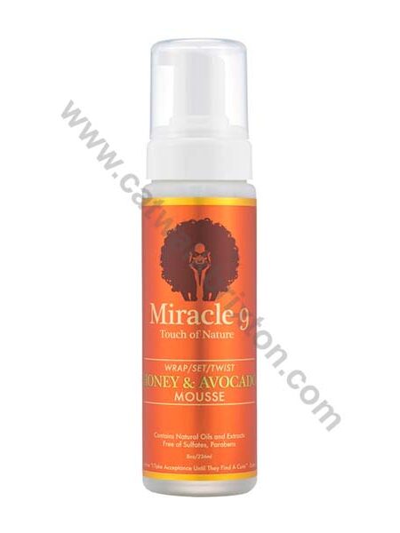 Miracle 9 | Wrap / Set / Twist Honey & Avocado Mousse 8oz