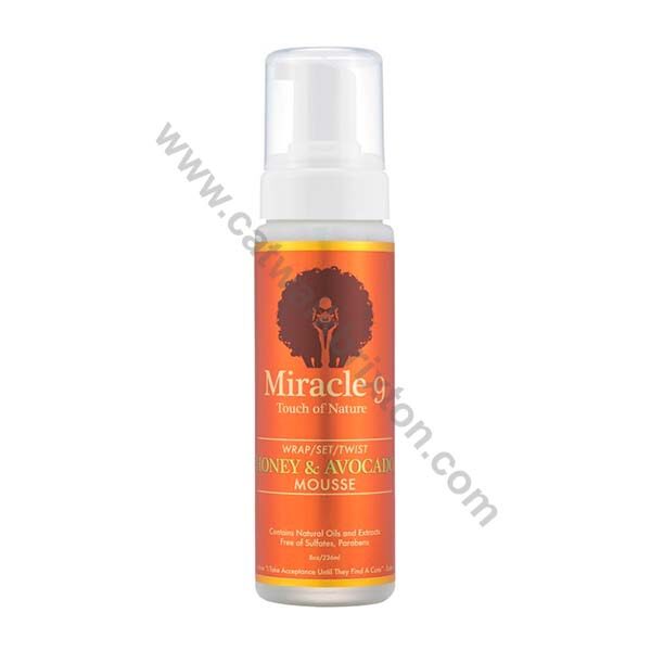 Miracle 9 | Wrap / Set / Twist Honey & Avocado Mousse 8oz