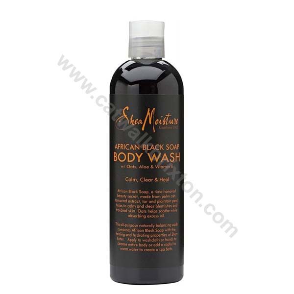 Shea Moisture | AFRICAN BLACK SOAP | BODY WASH 13oz