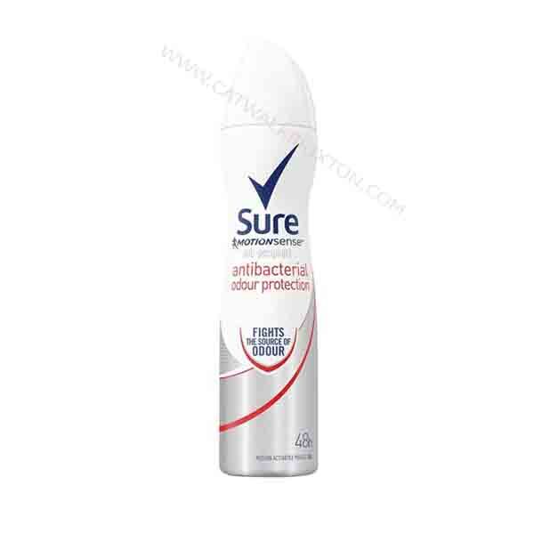 SURE | MOTIONSENSE ANTIBACTERIAL ODOUR PROTECTION 48H ANTI PERSPIRANT SPRAY