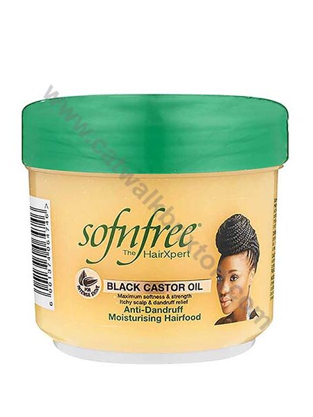 Sofn’Free | BLACK CASTOR OIL | ANTI DANDRUFF MOISTURIZING HAIR FOOD 250ml
