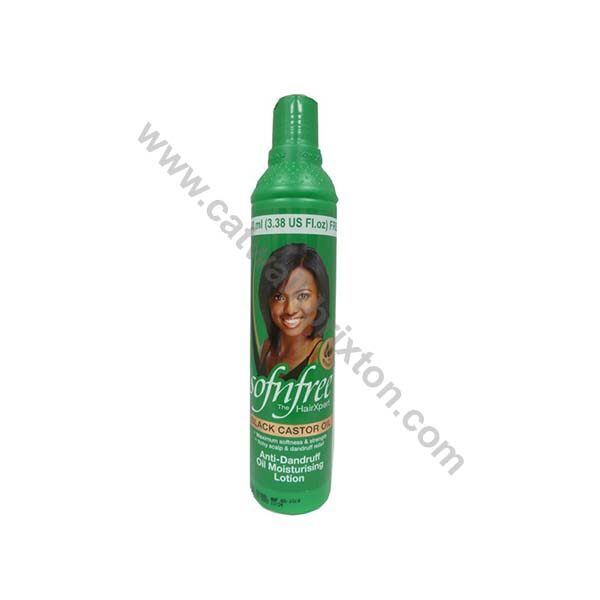 Sofn’Free | BLACK CASTOR OIL | ANTI DANDRUFF OIL MOISTURISING LOTION 350ml