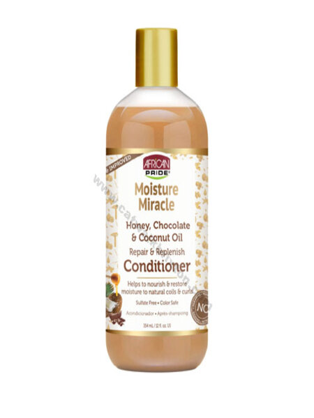 AFRICAN PRIDE | Moisture Miracle | Honey, Chocolate & Coconut Oil Conditioner