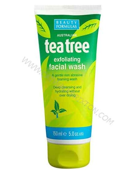 BEAUTY FORMULAS | TEA TREE EXFOLIATING FACIAL WASH 150ML
