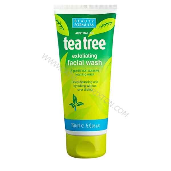 BEAUTY FORMULAS | TEA TREE EXFOLIATING FACIAL WASH 150ML