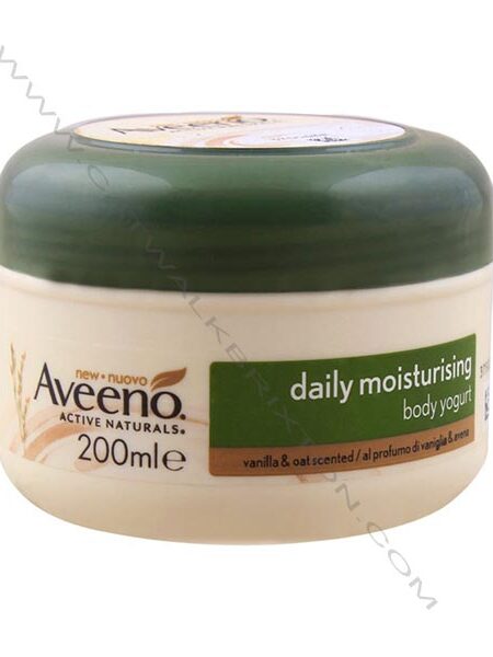 Aveeno | Daily Moisturizing Body Yogurt, Vanilla & Oat Scented, 200ml
