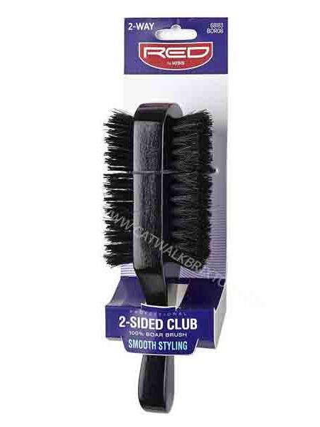 RED BY KISS | 2 SIDED CLUB BOAR BRUSH BOR08