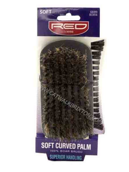 RED BY KISS | KISS SOFT CURVED PALM BOAR BRUSH BOR14